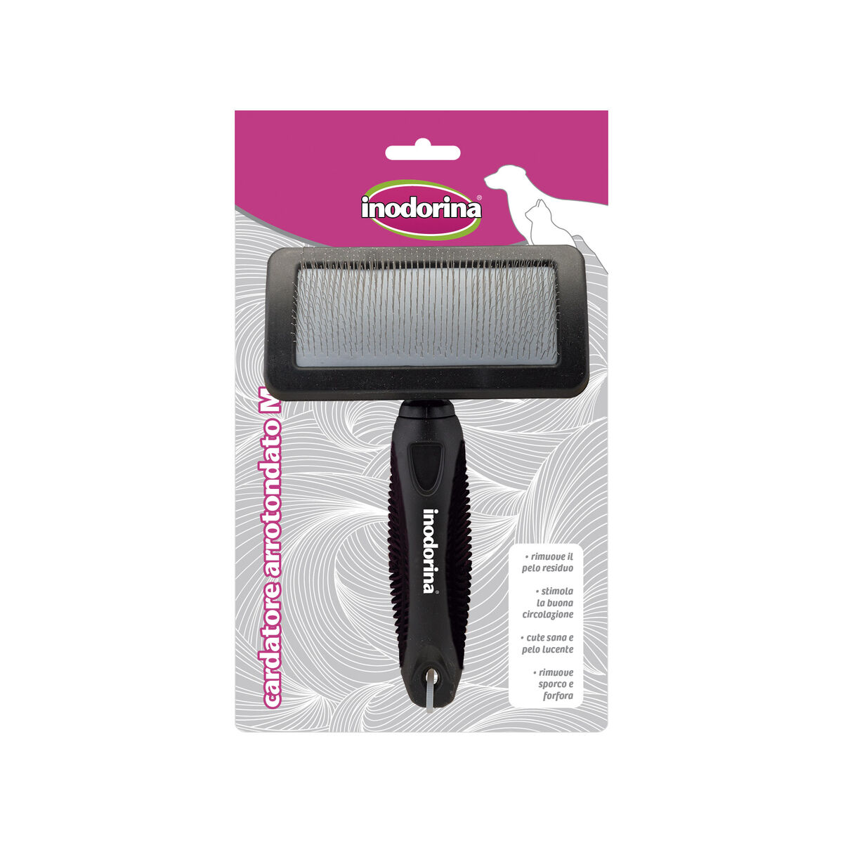 Backcombing brush Inodorina Black M Backcombing brush Inodorina Black M