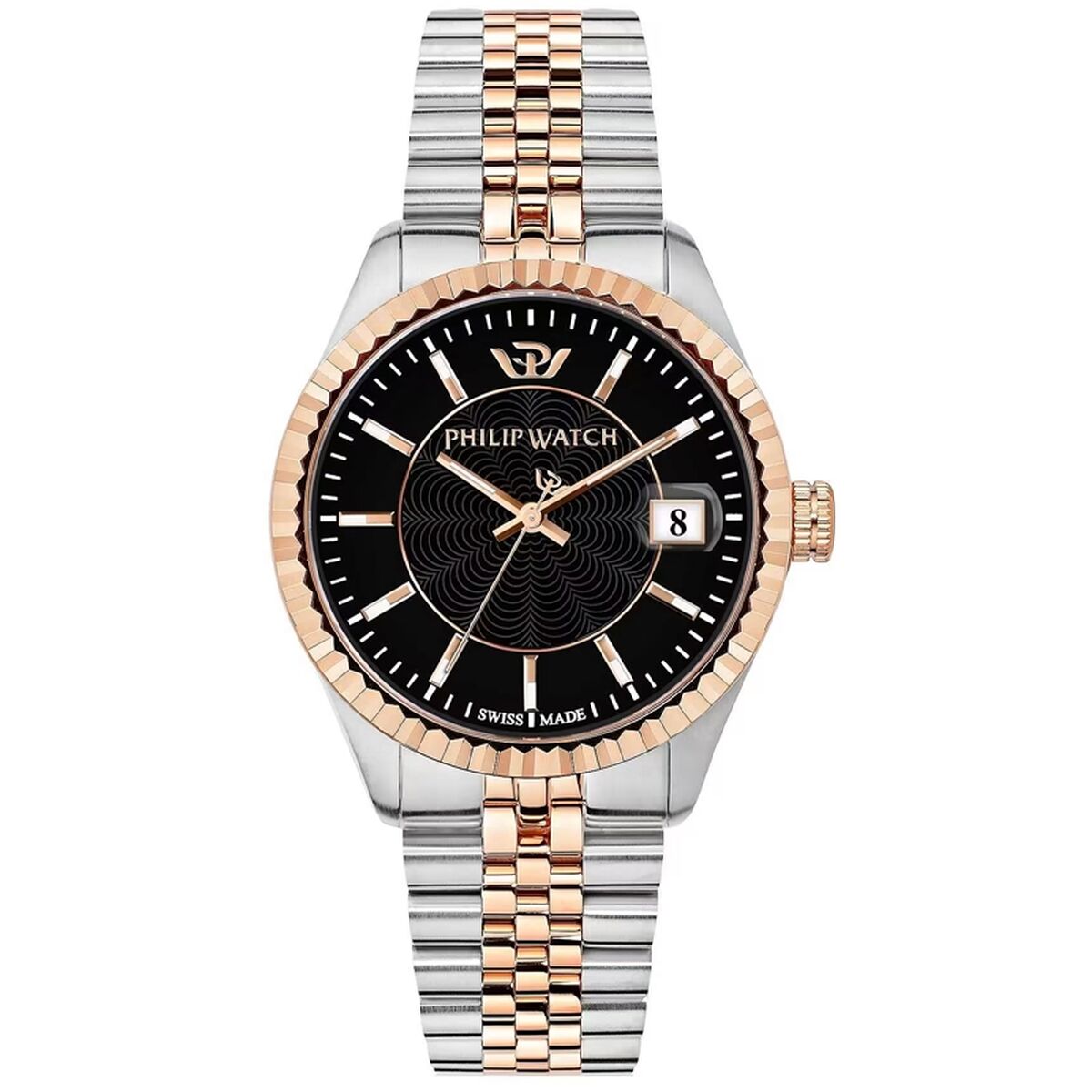 Men’s Watch Philip Watch R8253597085 Black Silver