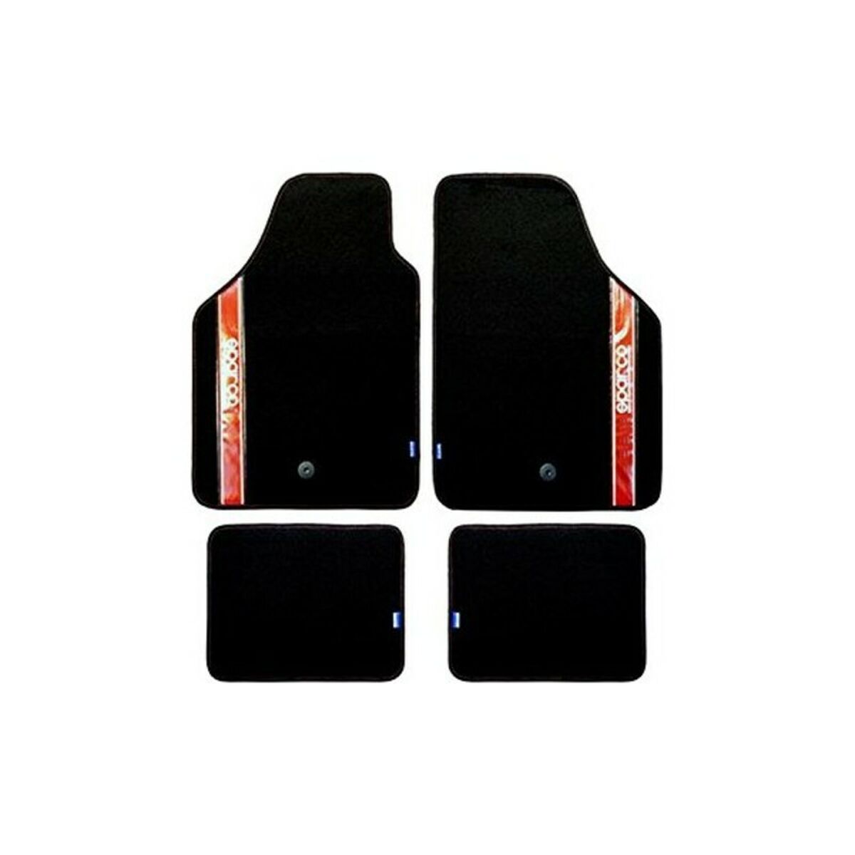 Car Floor Mat Set Sparco Strada 2012 B Universal Black/Red (4 pcs) Car Floor Mat Set Sparco Strada 2012 B Universal Black/Red (4 pcs)