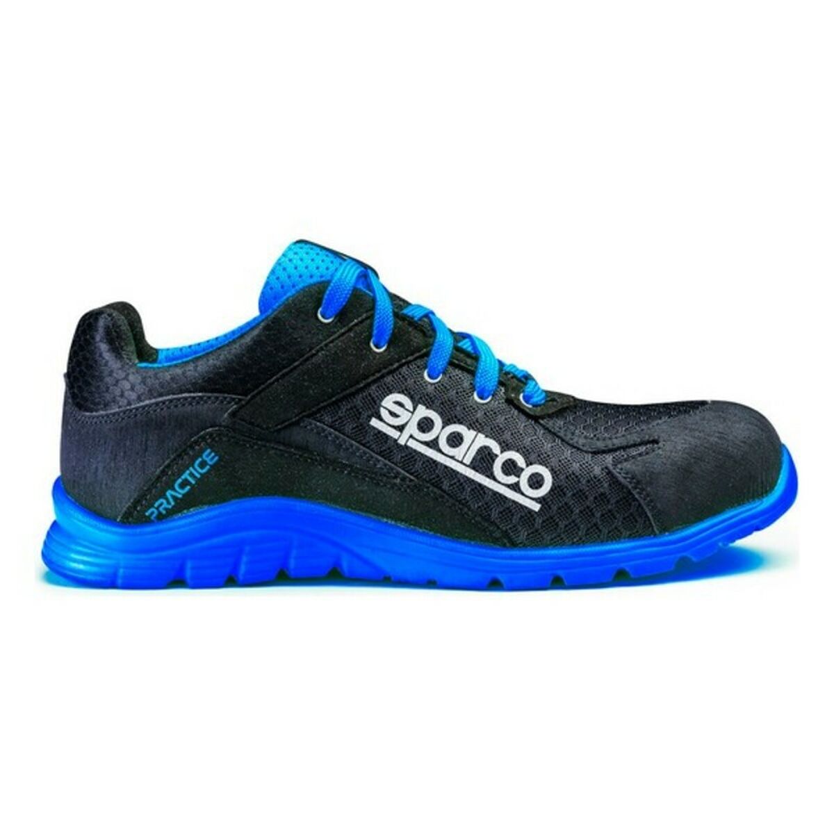Safety shoes Sparco Practice Black/Blue Safety shoes Sparco Practice Black/Blue