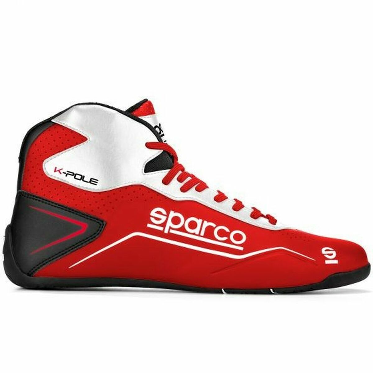 Racing Ankle Boots Sparco K-POLE Red Size 38 Racing Ankle Boots Sparco K-POLE Red Size 38