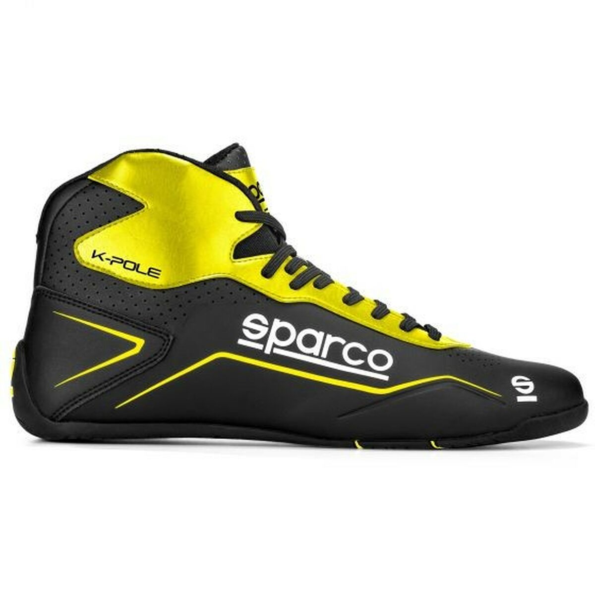 Racing Ankle Boots Sparco K-Pole 35 Yellow Racing Ankle Boots Sparco K-Pole 35 Yellow