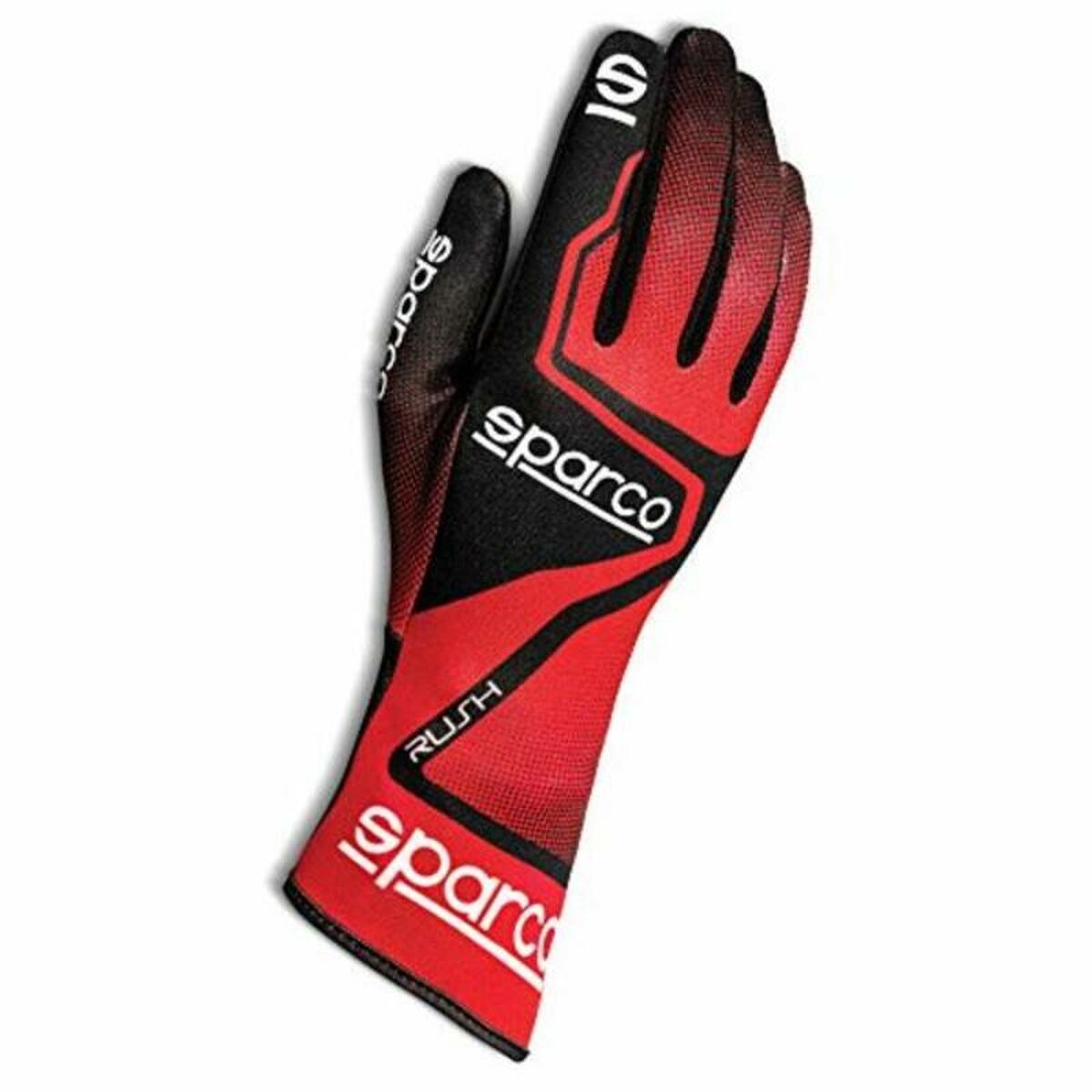 Karting Gloves Sparco Rush Red/Black Karting Gloves Sparco Rush Red/Black