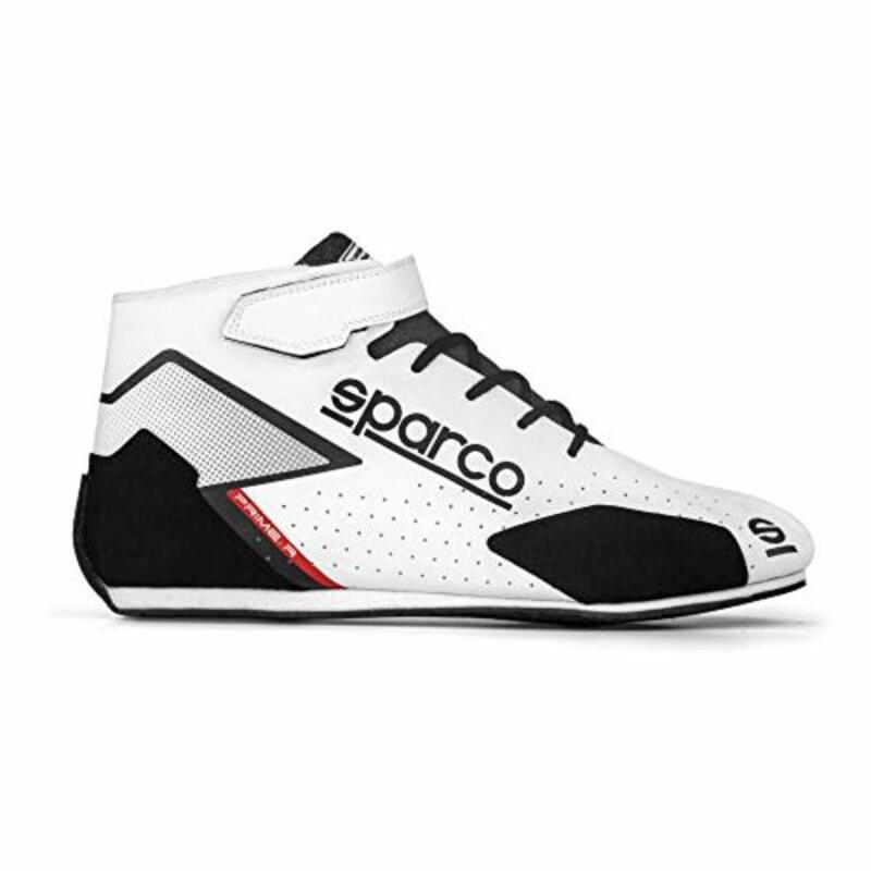 Racing Ankle Boots Sparco PRIME-R White Size 46 Racing Ankle Boots Sparco PRIME-R White Size 46