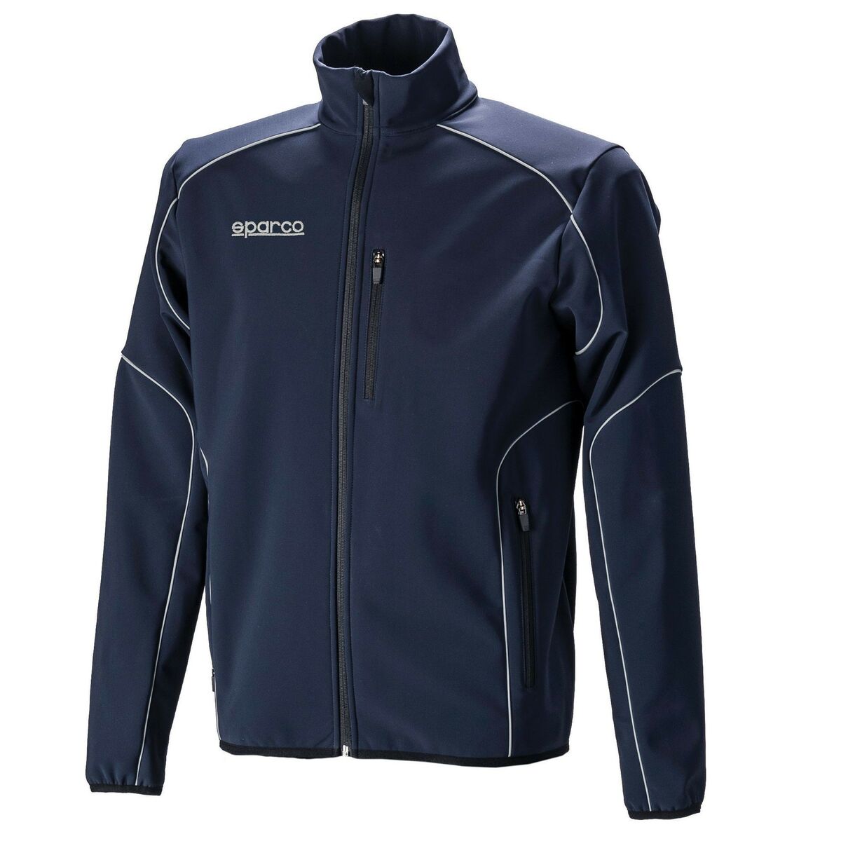 Men’s Sports Jacket Sparco Navy Blue S