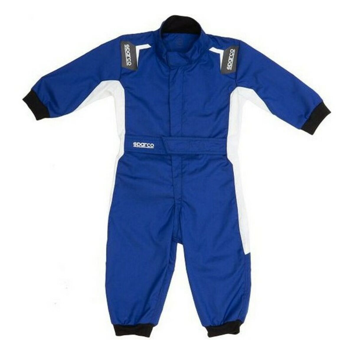 Childrens Racing Jumpsuit Sparco Blue 6-9 Months Childrens Racing Jumpsuit Sparco Blue 6-9 Months