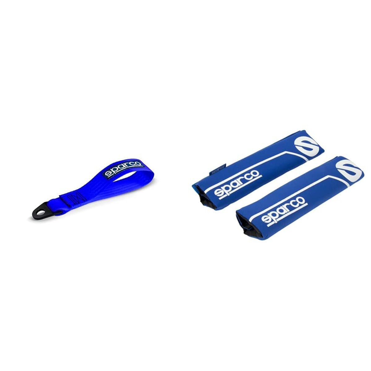 Brake pads Sparco 01638AZ Blue 15 mm