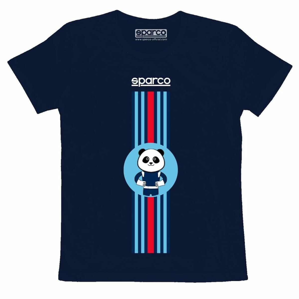 T-shirt Sparco S017020BM0506 Navy Blue (5)