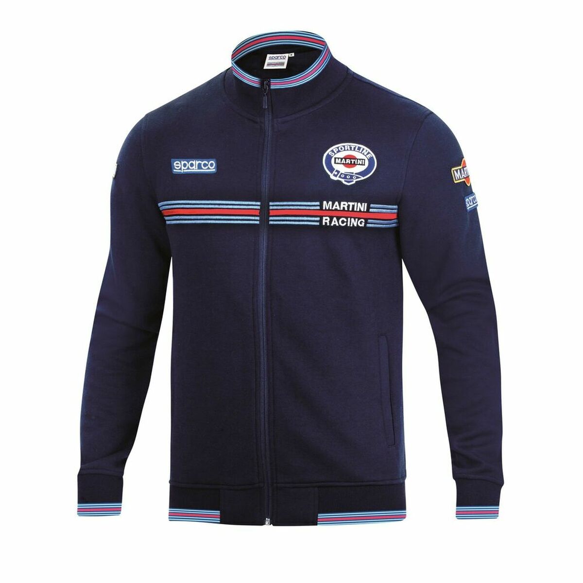 Hoodie Sparco Martini Racing Navy Blue XS Hoodie Sparco Martini Racing Navy Blue XS