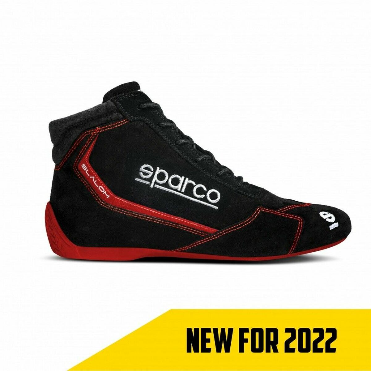 Racing Ankle Boots Sparco SLALOM Red/Black Size 42 Racing Ankle Boots Sparco SLALOM Red/Black Size 42