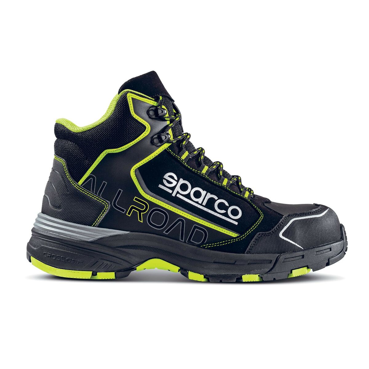 Safety shoes Sparco Allroad-H Motegi Black Yellow 42 Safety shoes Sparco Allroad-H Motegi Black Yellow 42