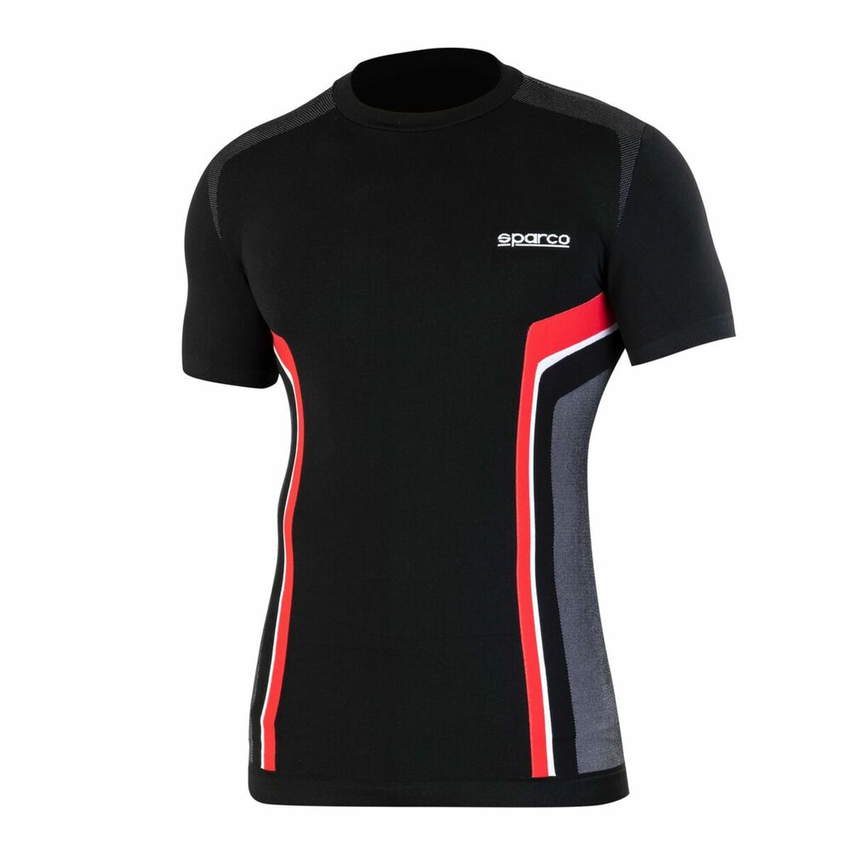 Men’s Short Sleeve T-Shirt Sparco HYPER-T Red Black M Men’s Short Sleeve T-Shirt Sparco HYPER-T Red Black M