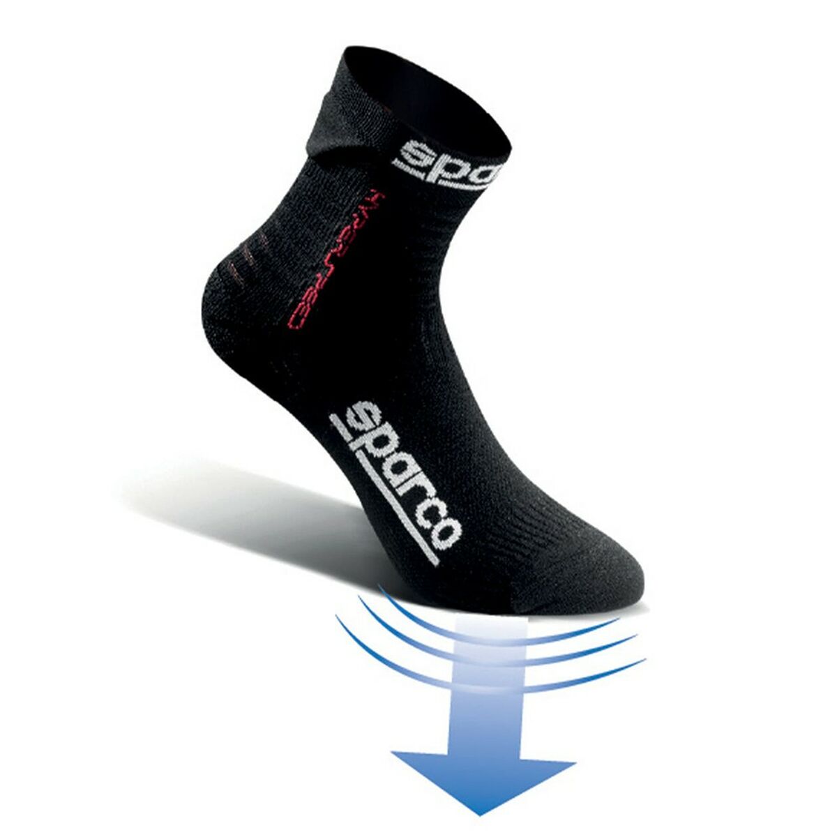 Socks Sparco HIPERSPEED Black (46-47)