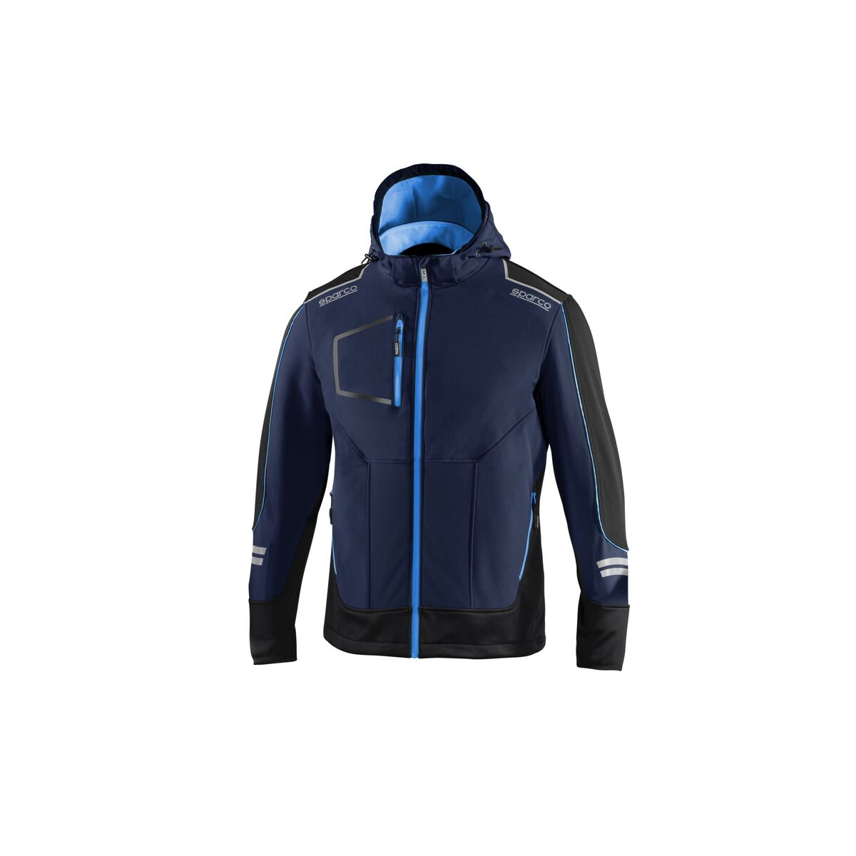 Men’s Sports Jacket Sparco Tech TW Blue Dark blue