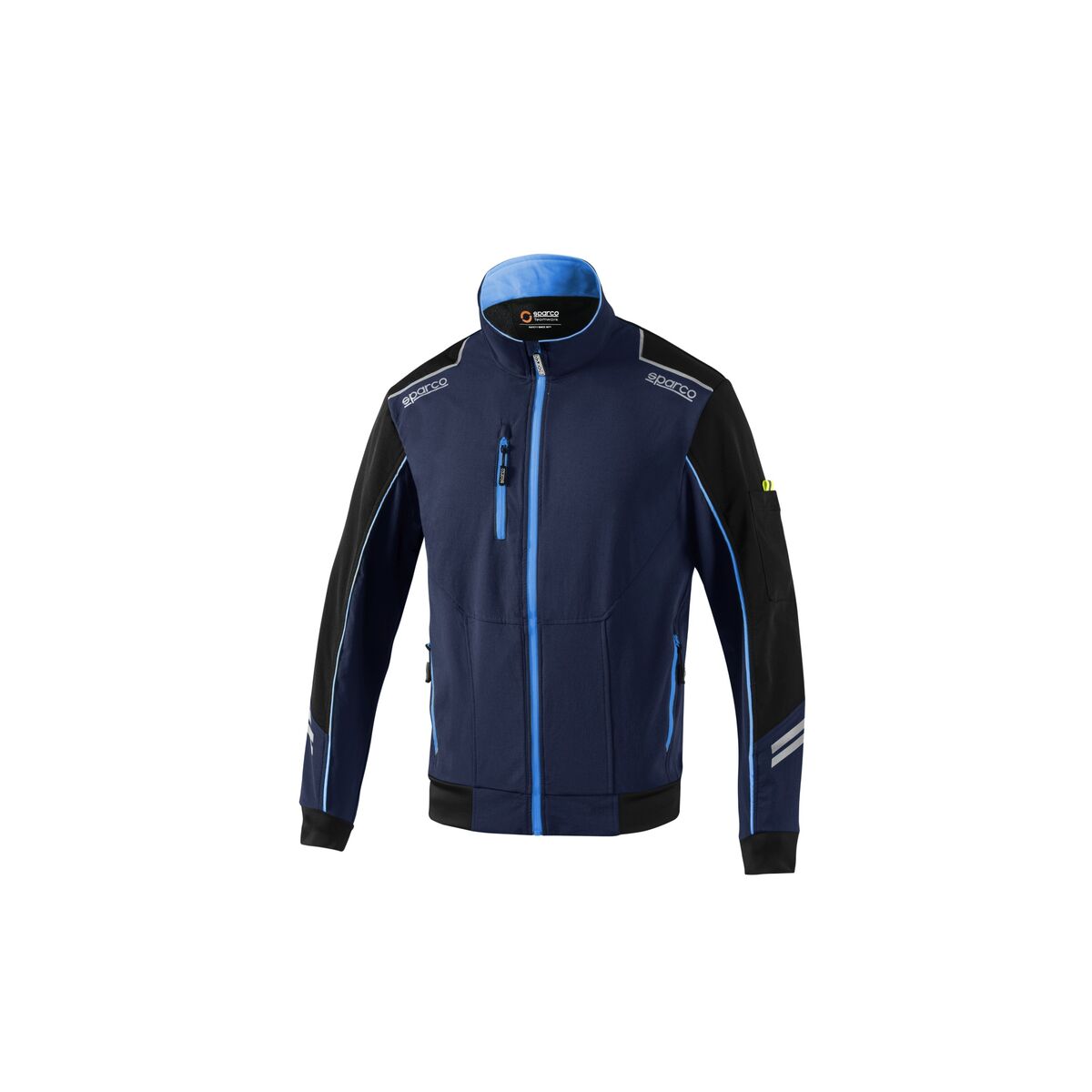 Men’s Sports Jacket Sparco Tech TW Blue Dark blue Men’s Sports Jacket Sparco Tech TW Blue Dark blue
