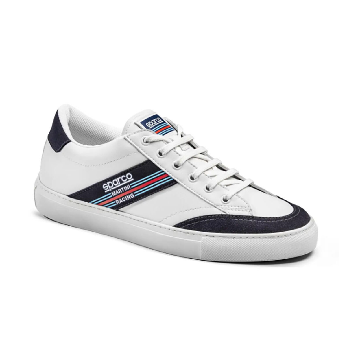 Mens Casual Trainers Sparco Martini Racing White Mens Casual Trainers Sparco Martini Racing White