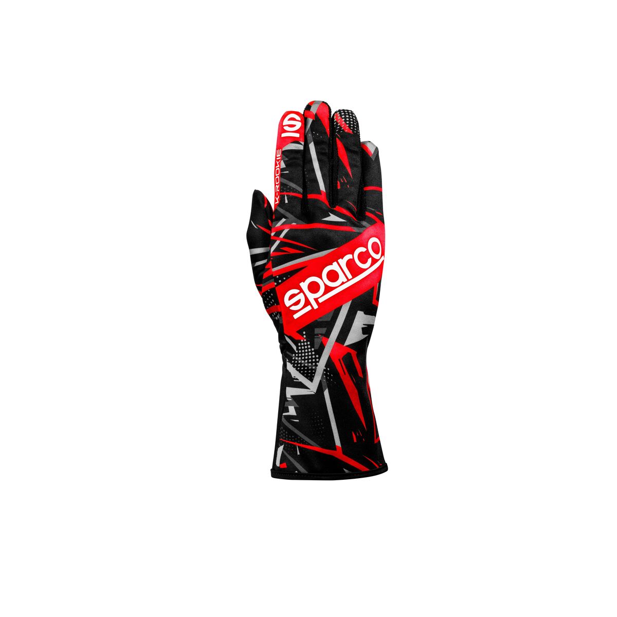 Gloves Sparco K-ROOKIE 10 Black Red