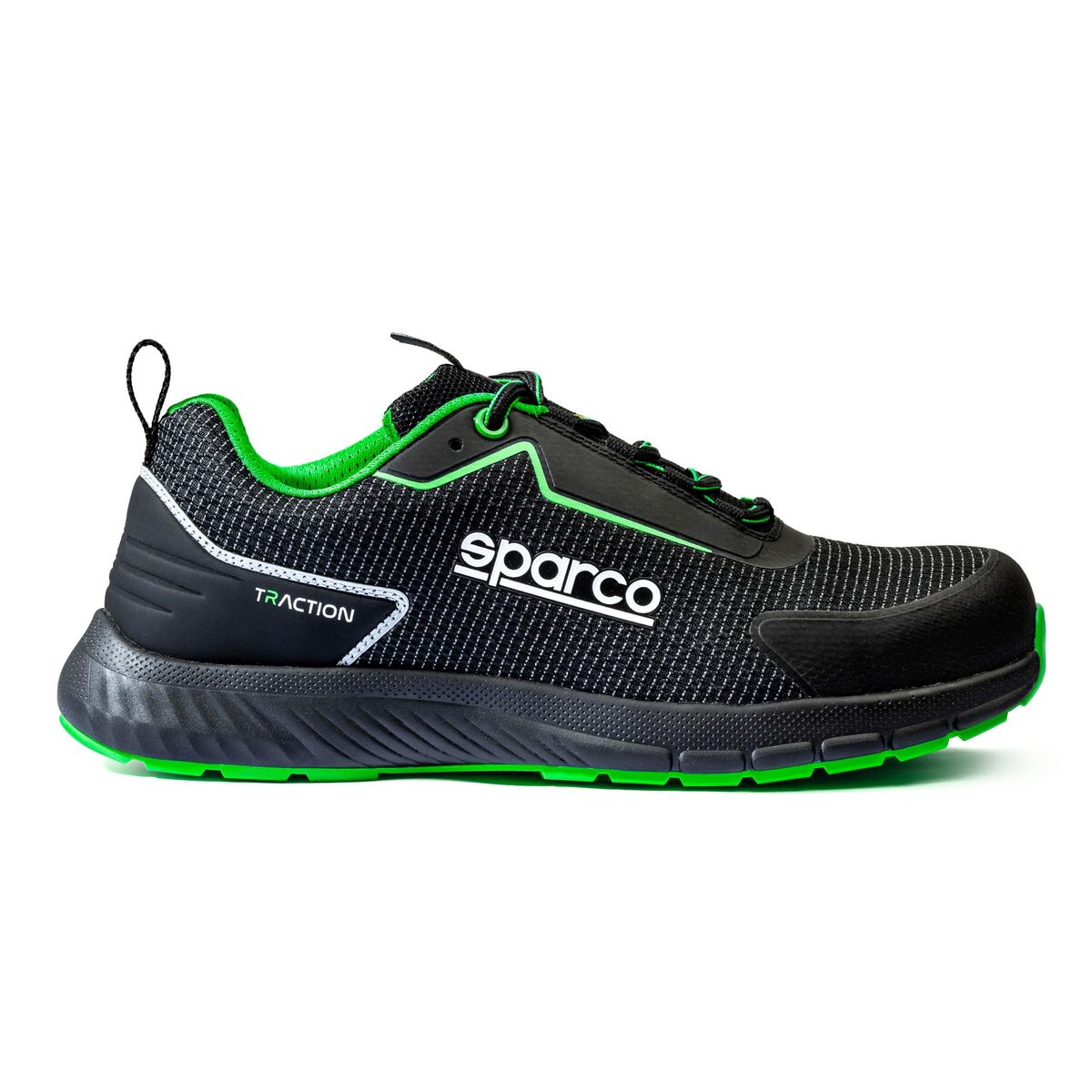 Safety shoes Sparco TRACTION SANYO 42 Black Green