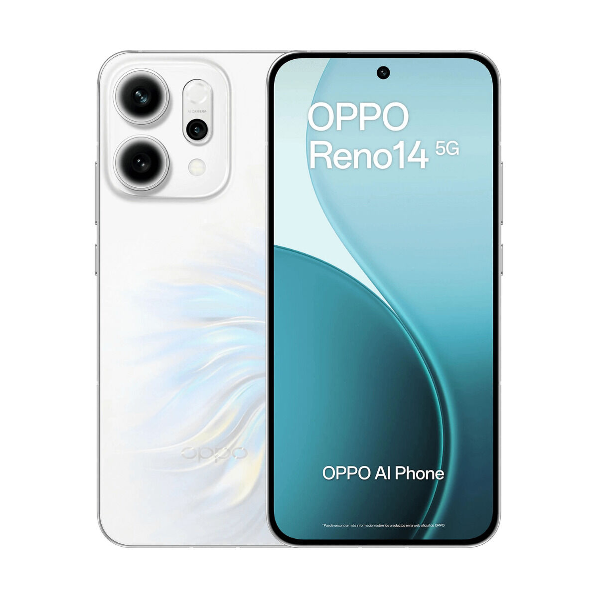 Smartphone Oppo Reno14 5G 6,59″ Octa Core 12 GB RAM 512 GB White Smartphone Oppo Reno14 5G 6,59″ Octa Core 12 GB RAM 512 GB White
