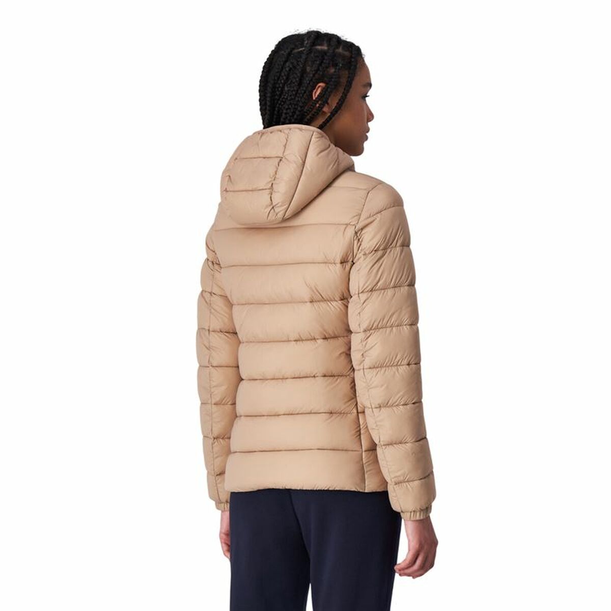 Women’s Sports Jacket Champion Hooded Beige