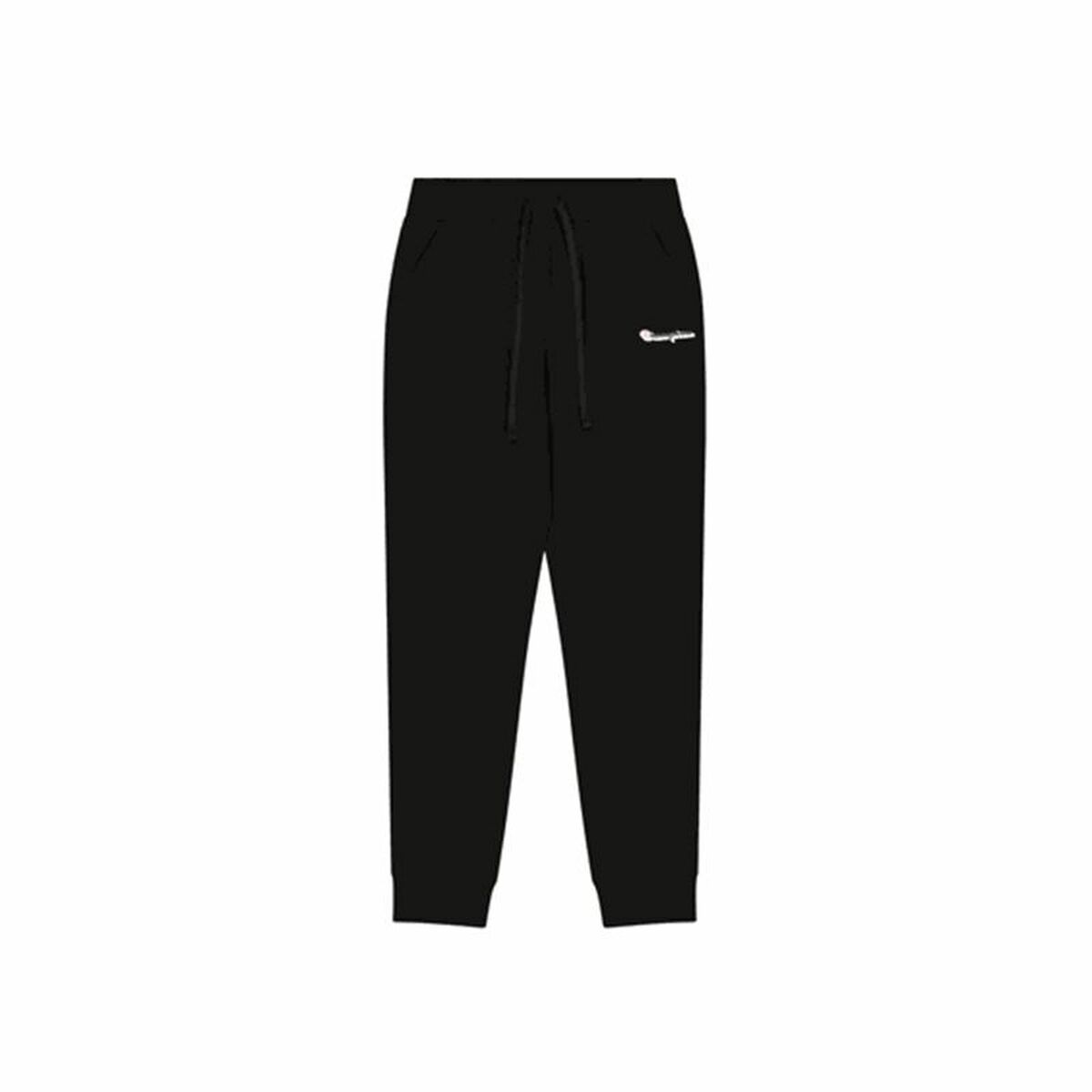 Adult Trousers Champion Rib Cuff Black Lady Adult Trousers Champion Rib Cuff Black Lady