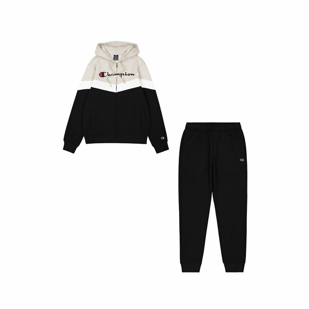 Adult’s Sports Outfit Champion Black Multicolour 2 Pieces