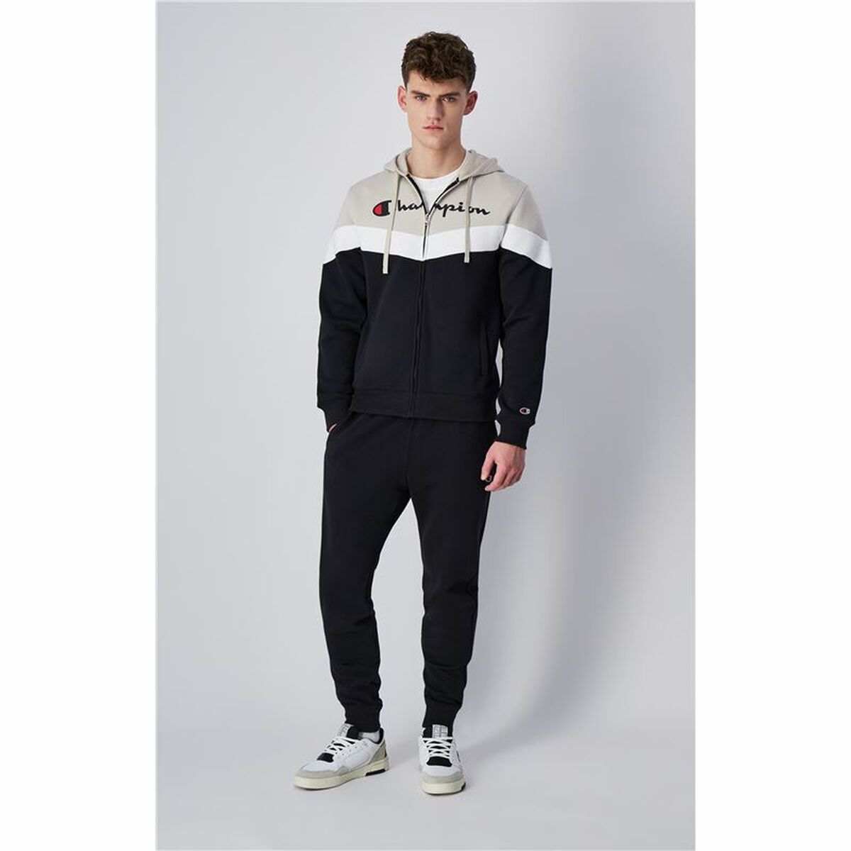 Adult’s Sports Outfit Champion Black Multicolour 2 Pieces