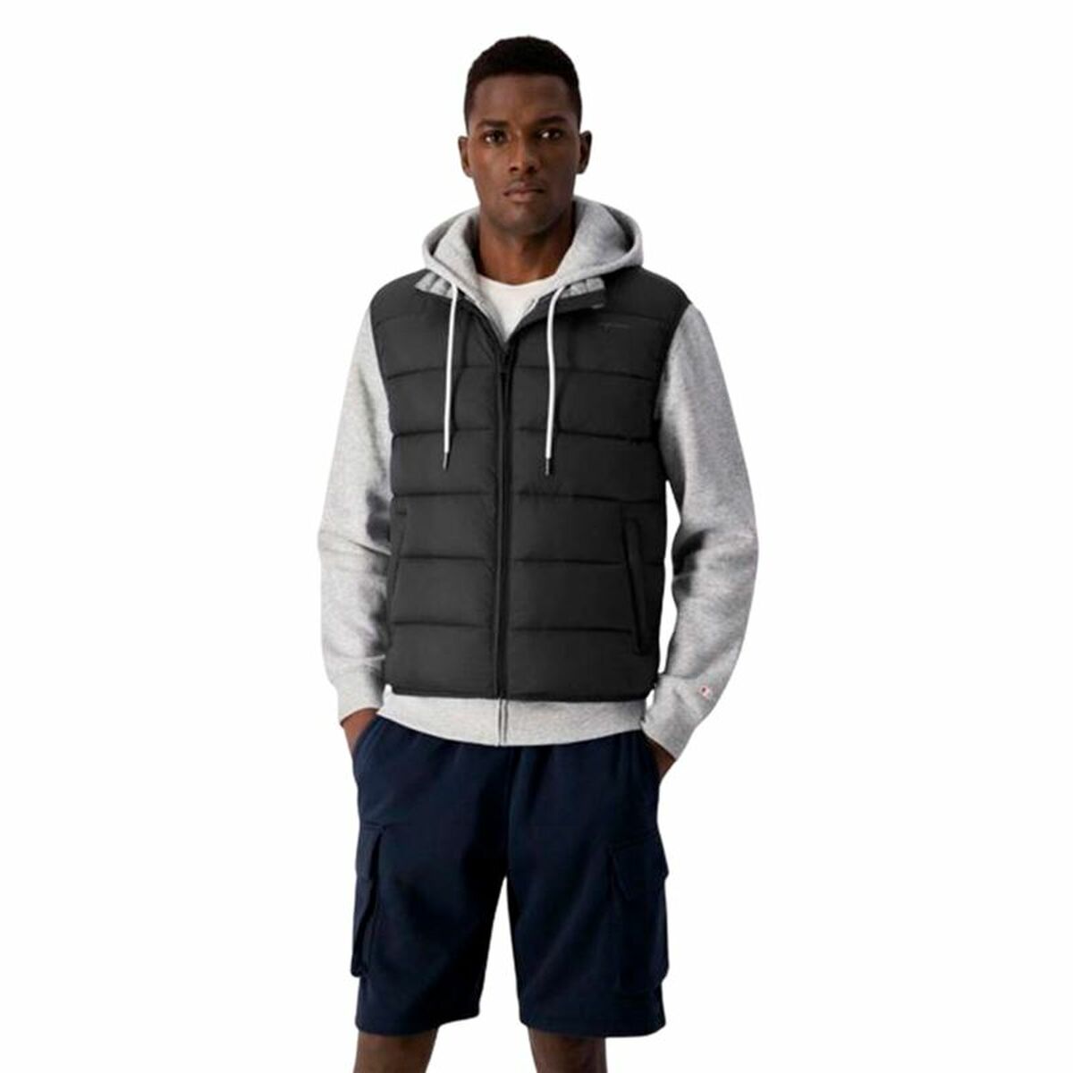 Men’s Sports Gilet Champion Vest Black