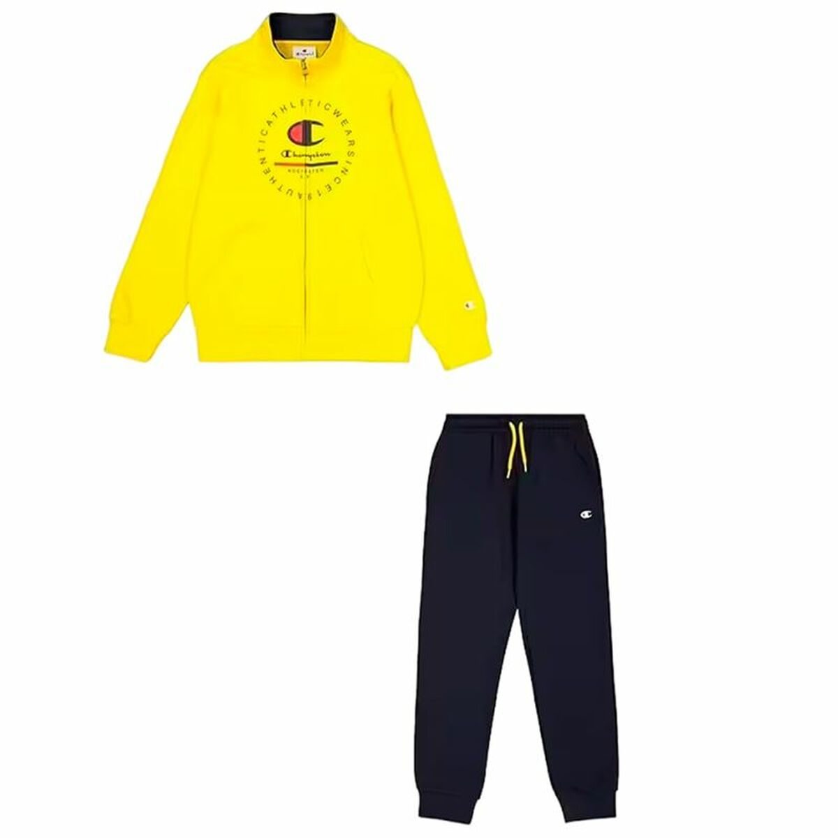Children’s Sports Outfit Champion Yellow 2 Pieces
