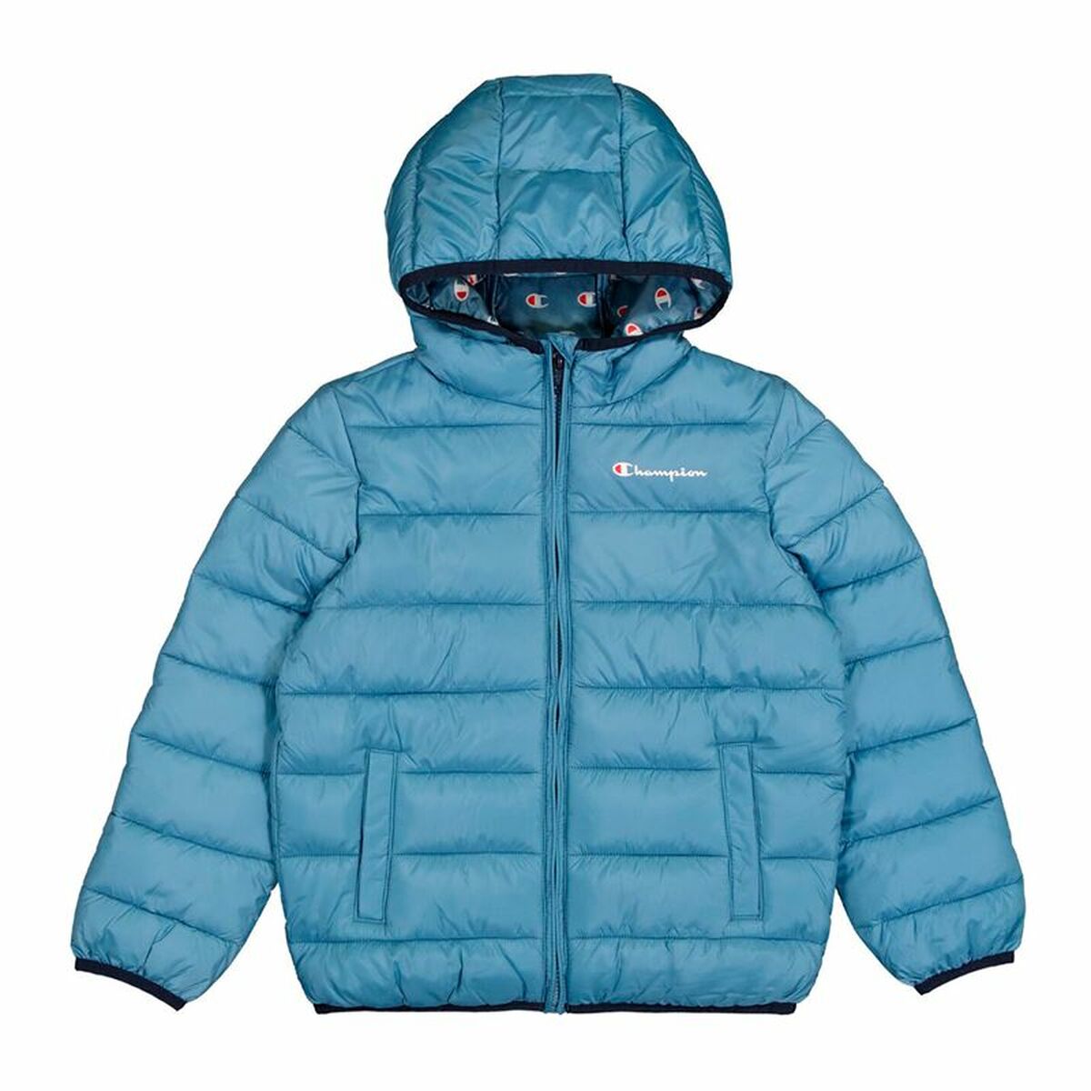 Men’s Sports Jacket Champion Hooded Blue