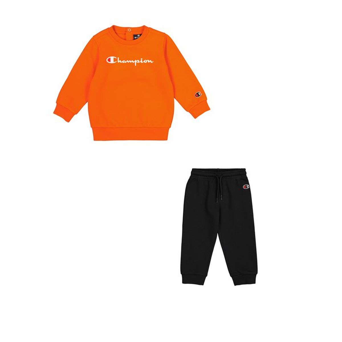 Sports Outfit for Baby Champion Crewneck Suit Orange Dark Orange Sports Outfit for Baby Champion Crewneck Suit Orange Dark Orange