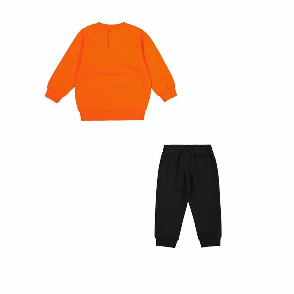 Sports Outfit for Baby Champion Crewneck Suit Orange Dark Orange