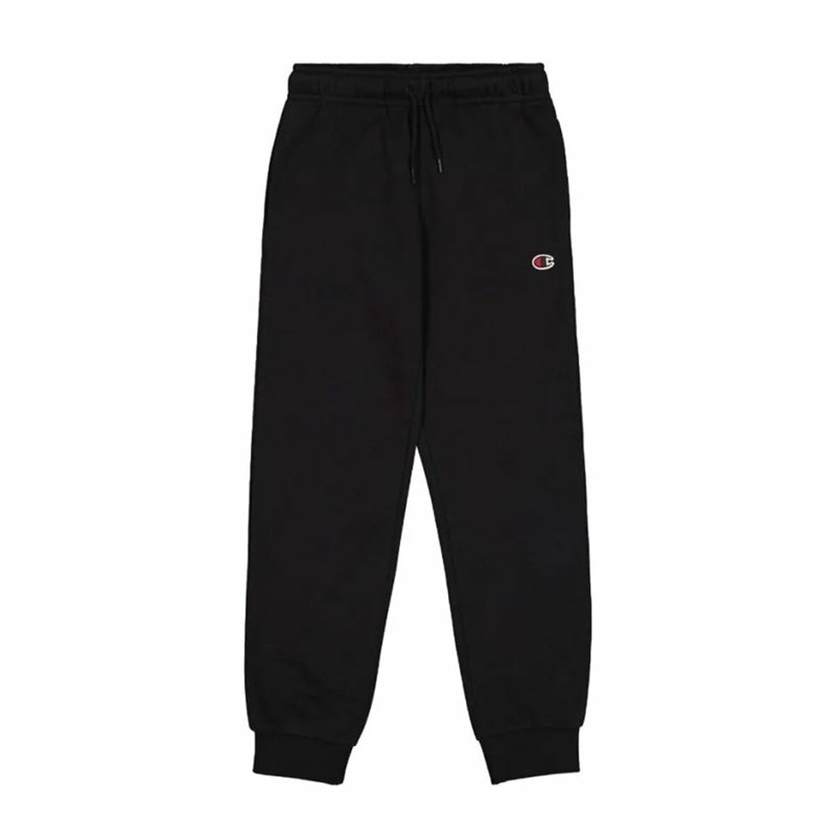 Adult’s Tracksuit Bottoms Champion Rib Cuff Black Men Adult’s Tracksuit Bottoms Champion Rib Cuff Black Men