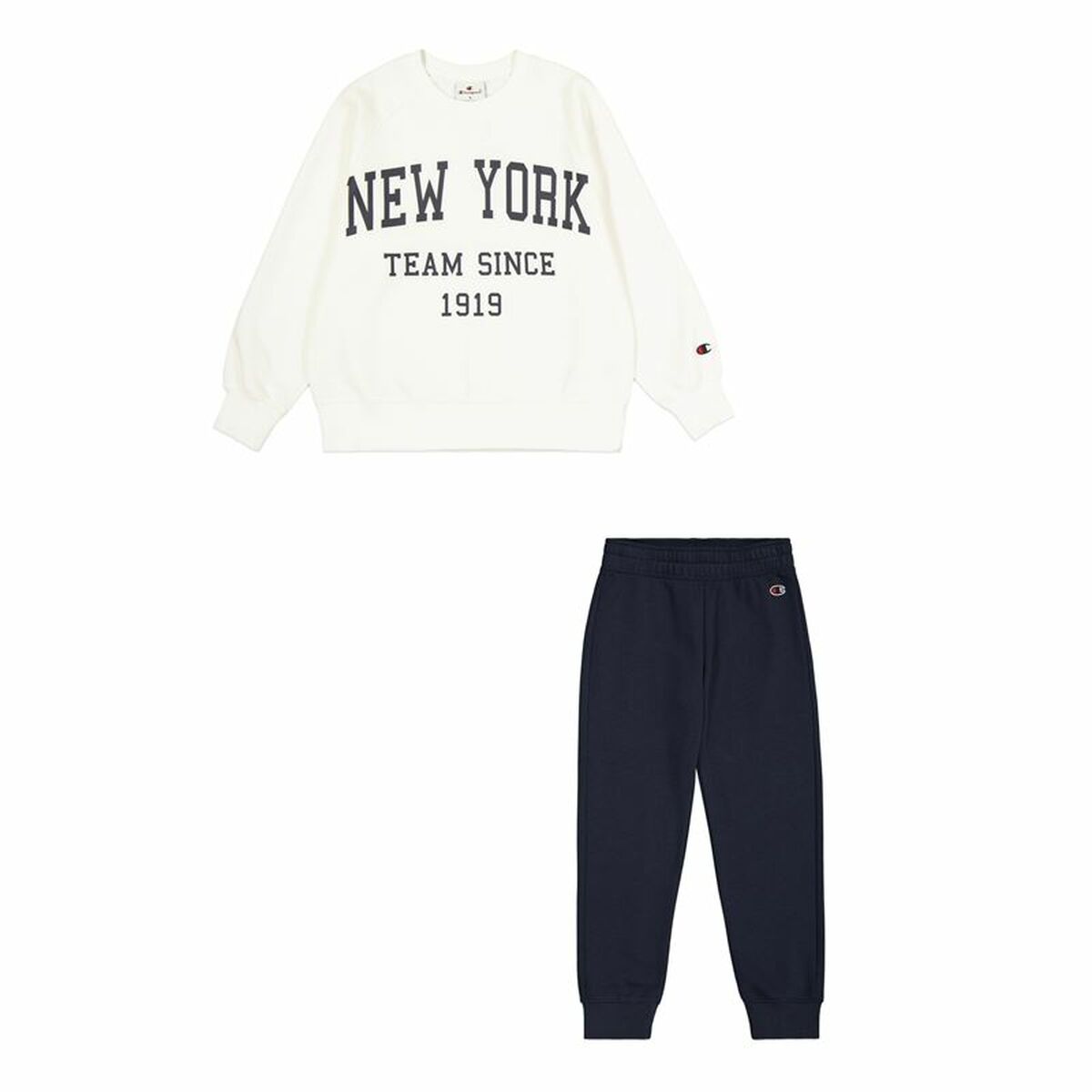 Adult’s Sports Outfit Champion White 2 Pieces