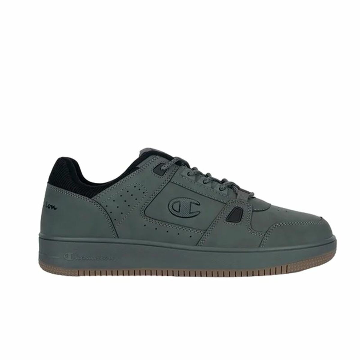 Menâs Casual Trainers Champion Rd18 Low Cord Anthracite Dark grey Menâs Casual Trainers Champion Rd18 Low Cord Anthracite Dark grey