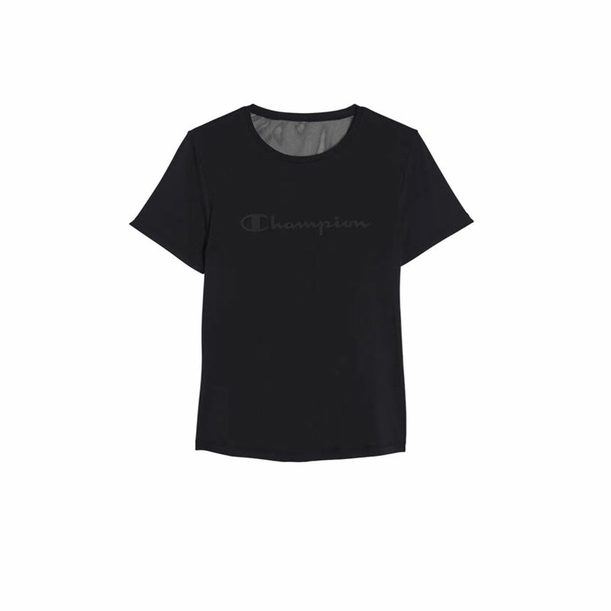 Women’s Short Sleeve T-Shirt Champion Champion Black Women’s Short Sleeve T-Shirt Champion Champion Black