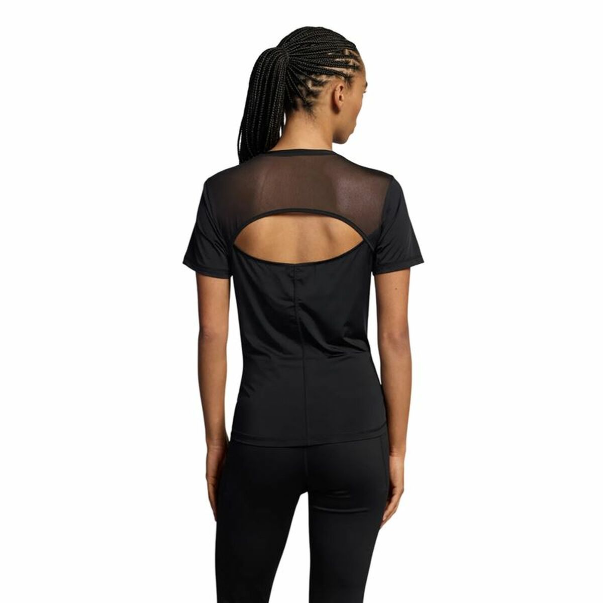 Women’s Short Sleeve T-Shirt Champion Champion Black