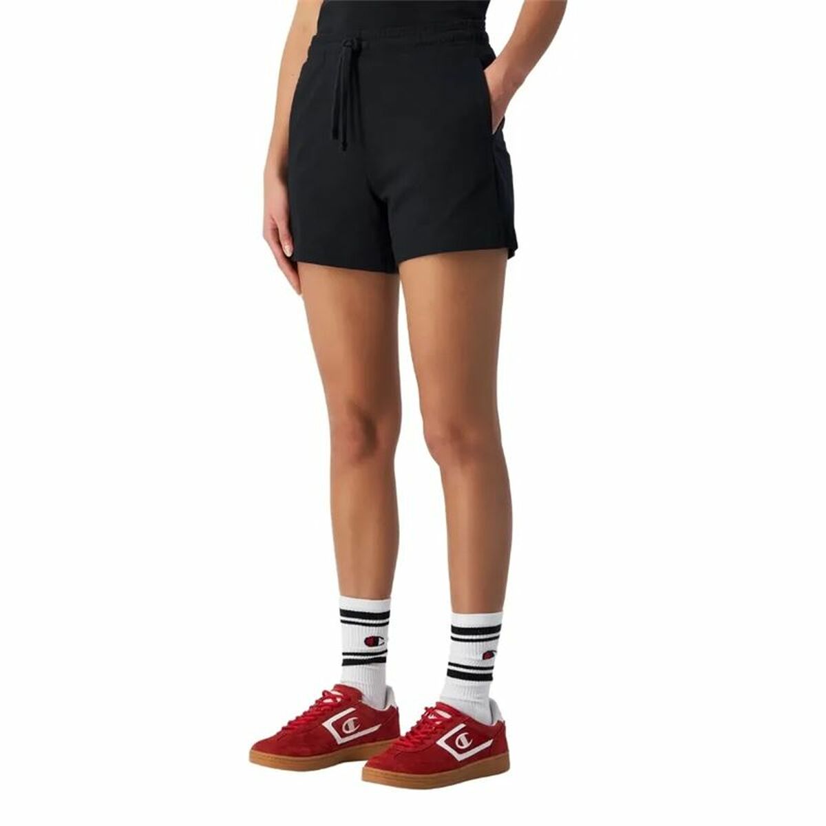 Sports Shorts for Women Champion Black Sports Shorts for Women Champion Black