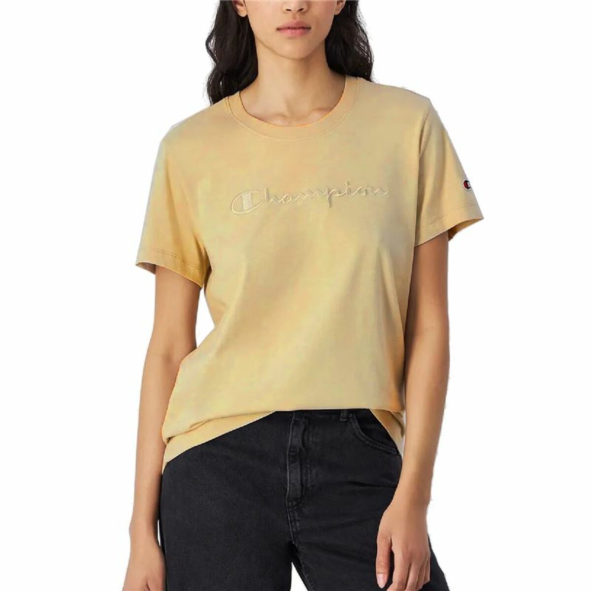 Women’s Short Sleeve T-Shirt Champion Crewneck Women’s Short Sleeve T-Shirt Champion Crewneck