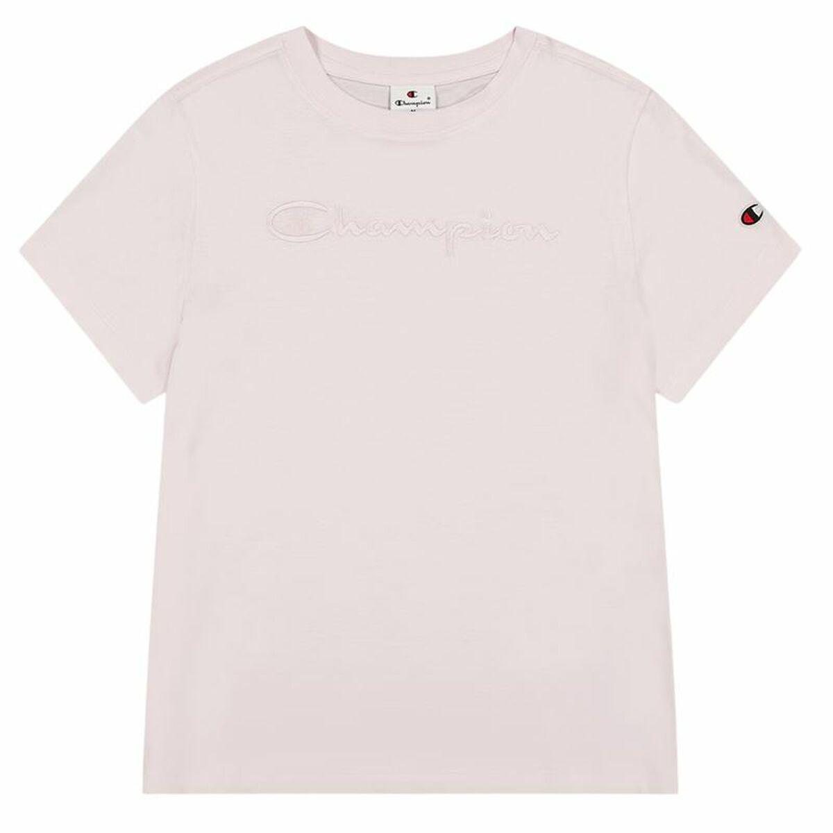 Womens Short Sleeve T-Shirt Champion Crewneck (XS)