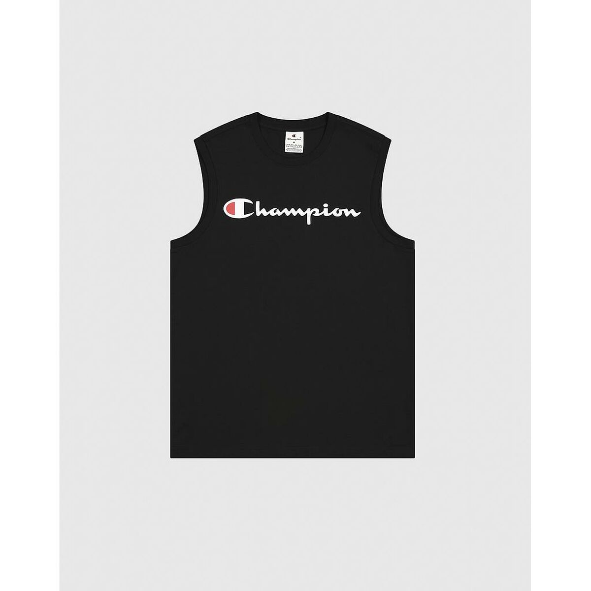 Men’s Sleeveless T-shirt Champion CHAMPION TANK 220778 NBK Black