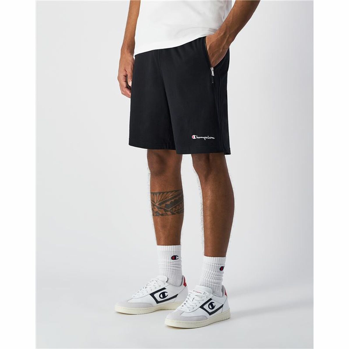Long Sports Trousers Champion Black Men