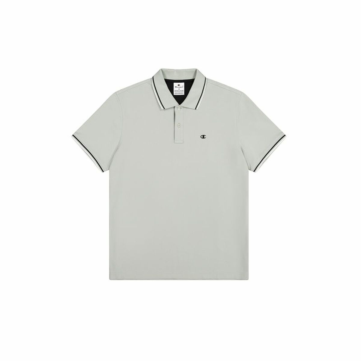 Mens Short Sleeve Polo Shirt Champion White
