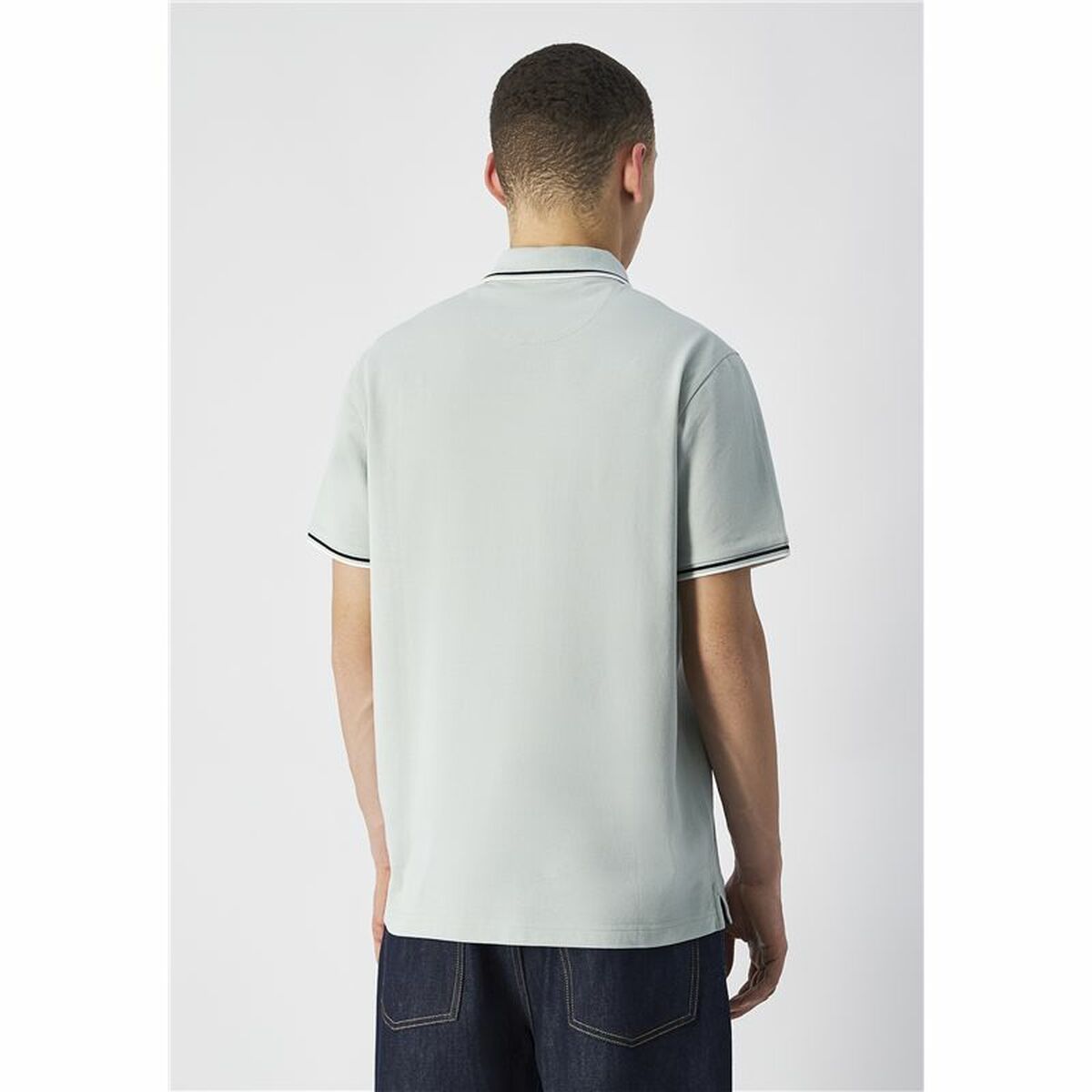 Mens Short Sleeve Polo Shirt Champion White