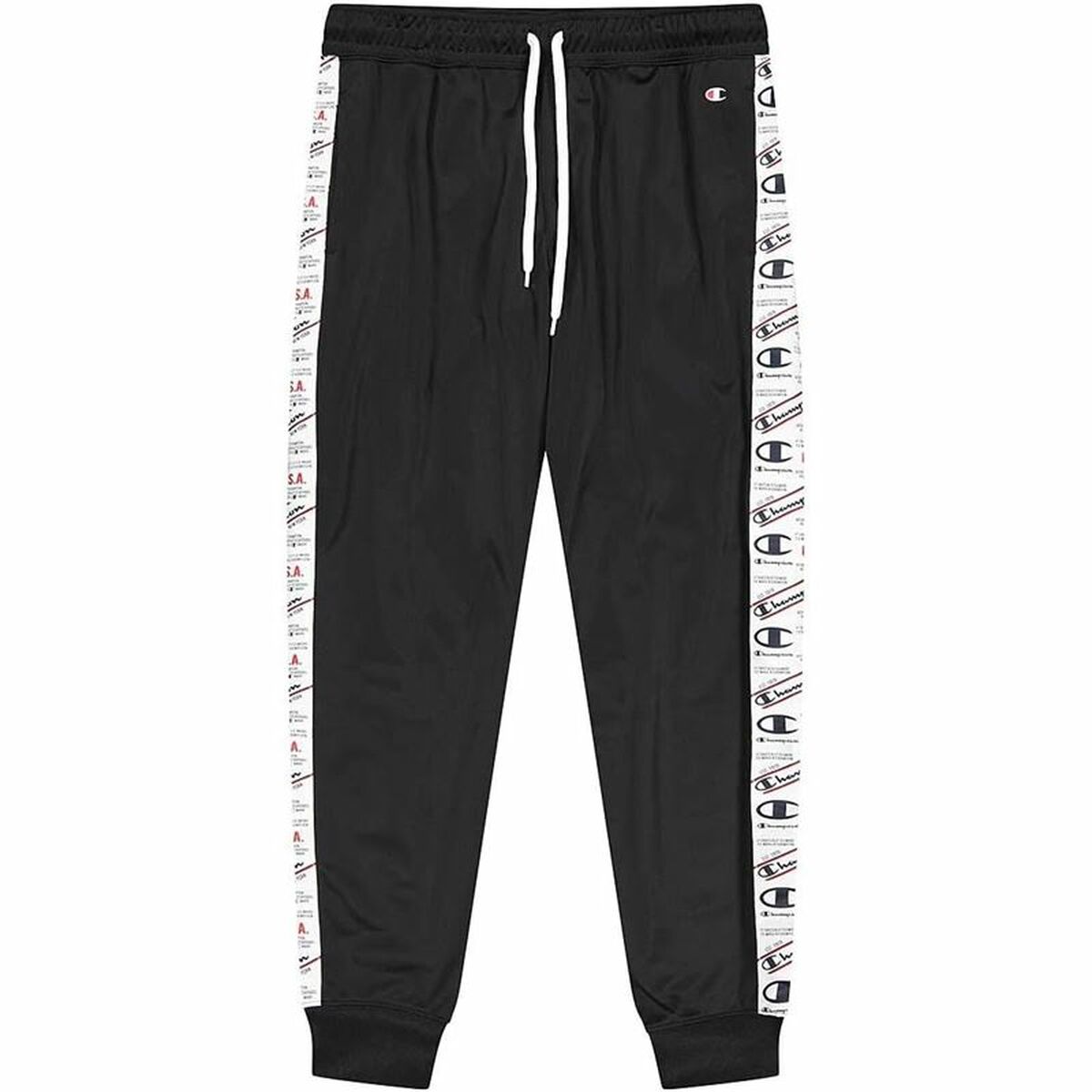 Trousers Champion Rib Cuff Black Trousers Champion Rib Cuff Black