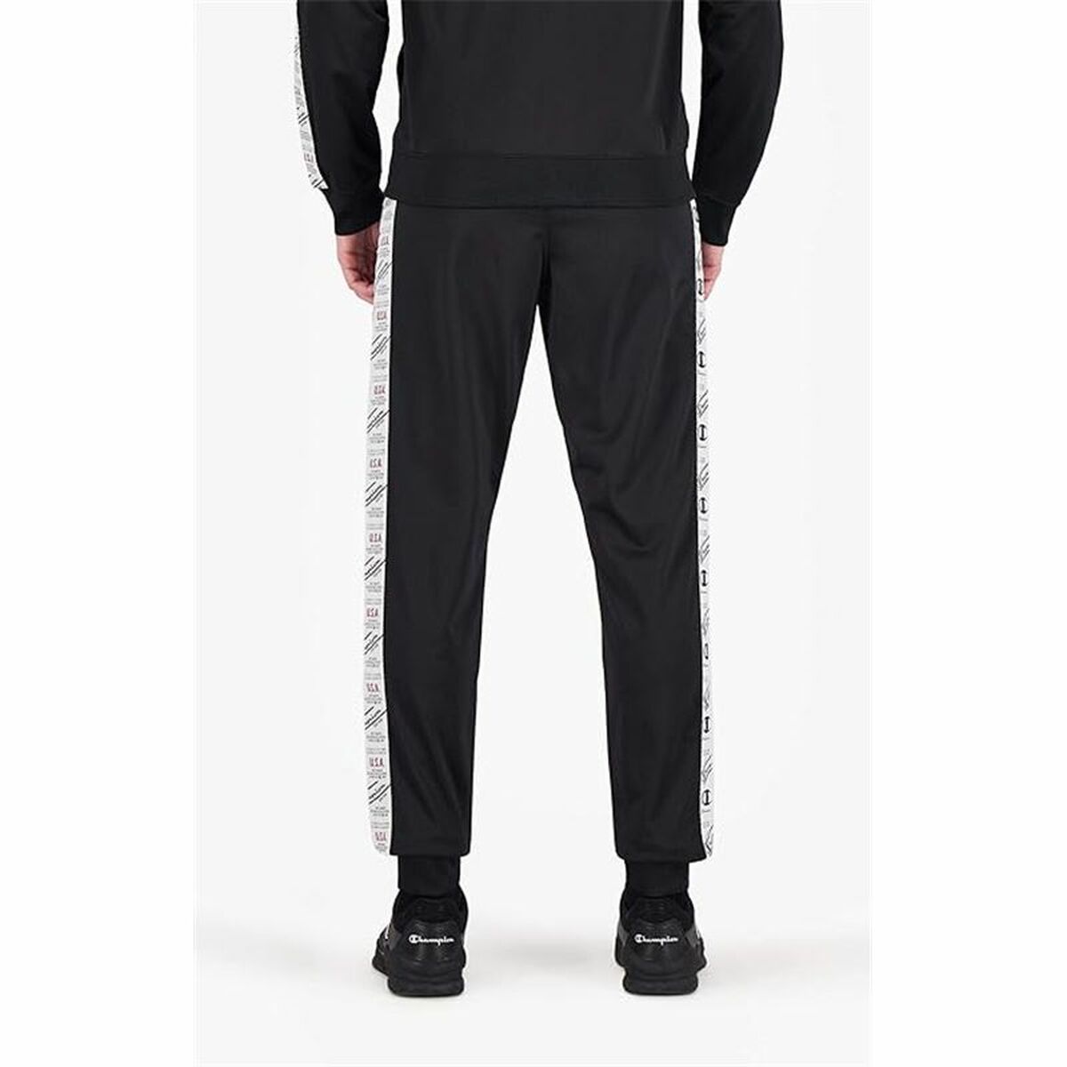 Trousers Champion Rib Cuff Black