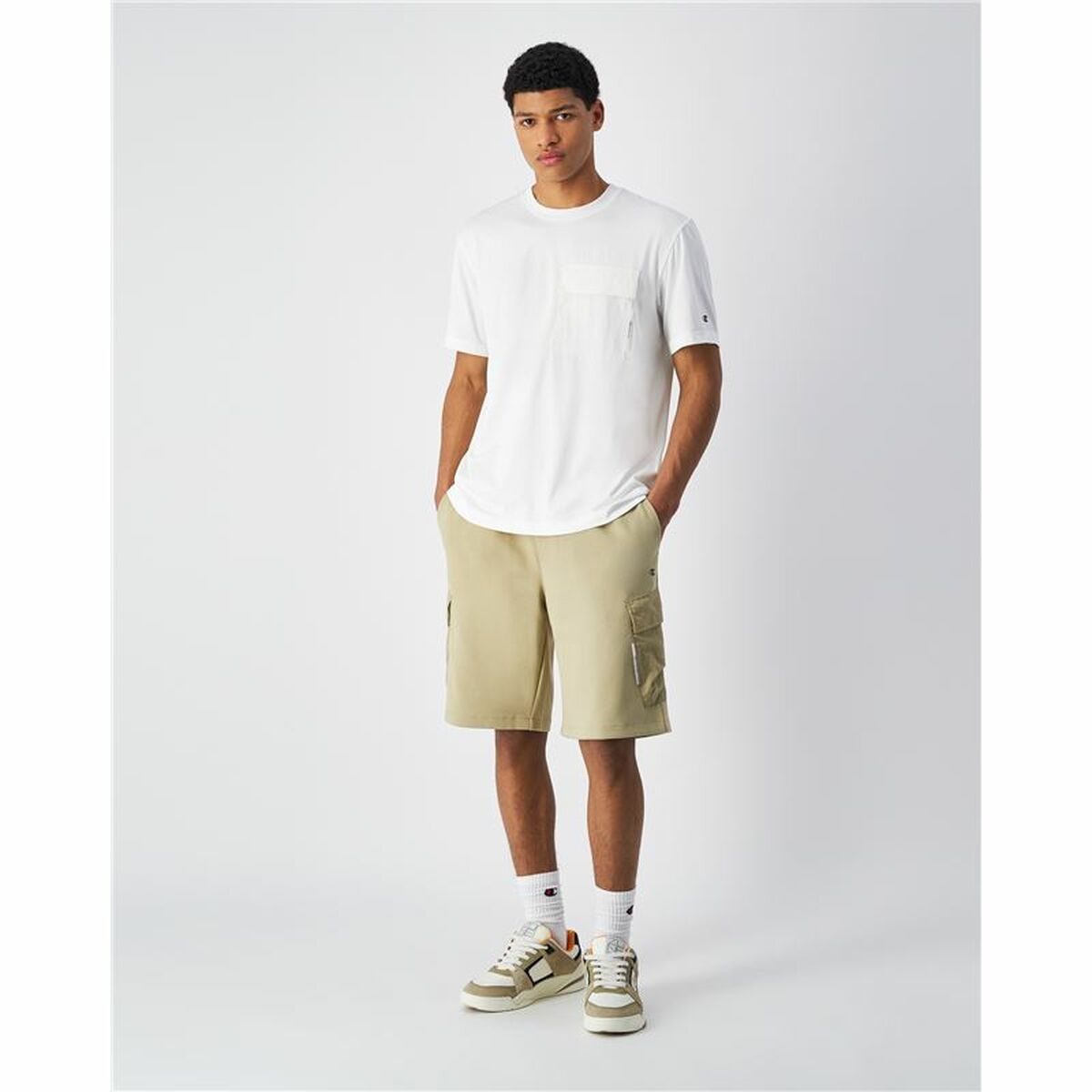 Men’s Shorts Champion 220832-MS093 Beige (L)