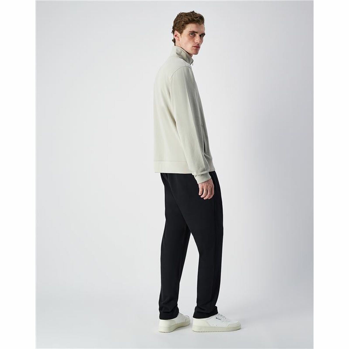 Tracksuit for Adults Champion Full Zip Suit White Men