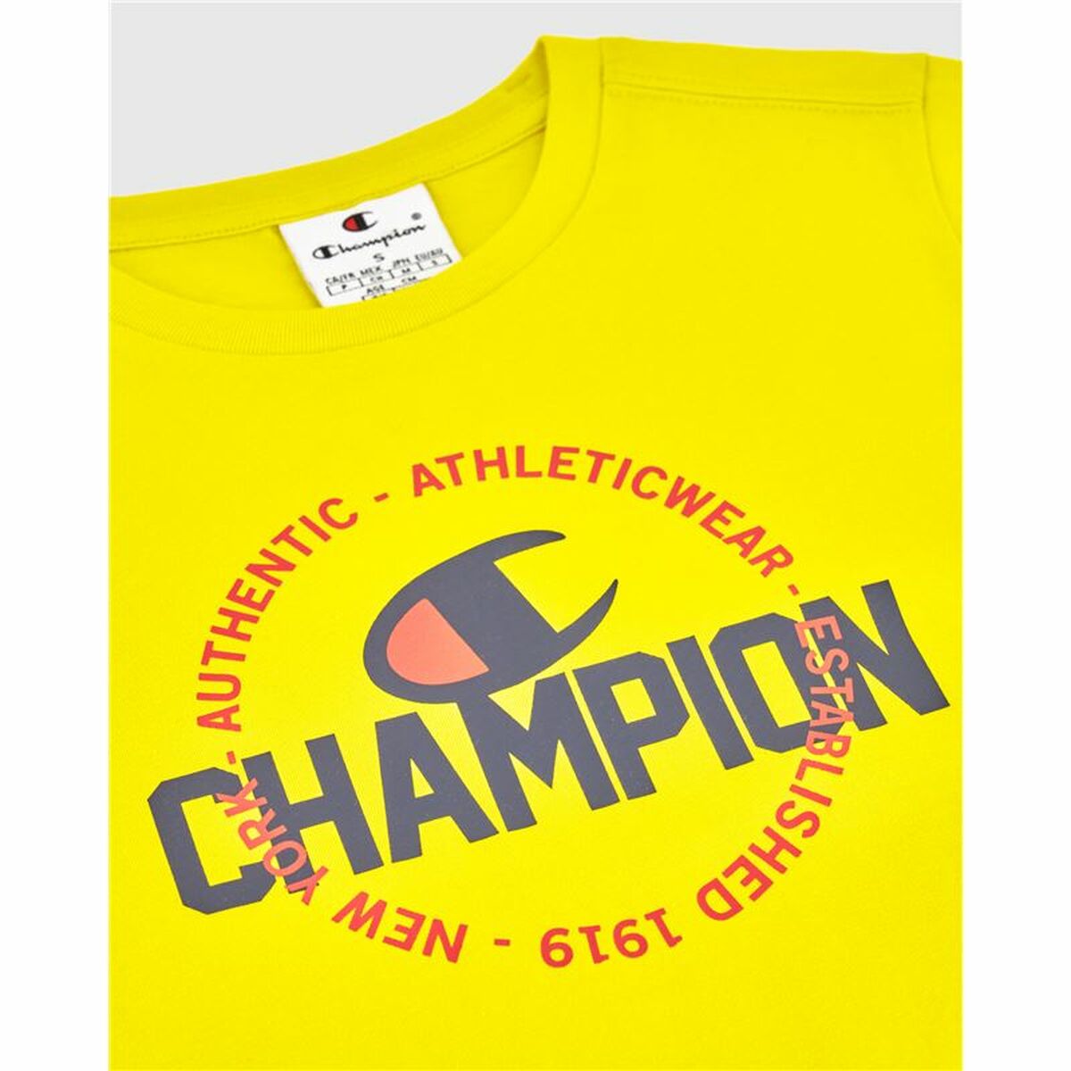 Children’s Sports Outfit Champion Yellow Navy Blue