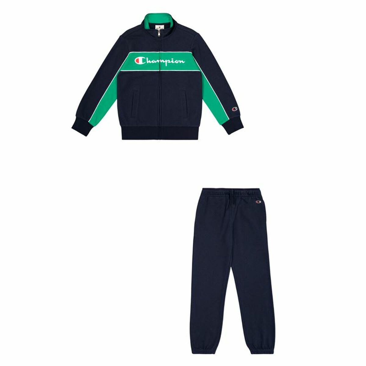 Children’s Tracksuit Champion Full Zip Suit Dark blue Navy Blue Children’s Tracksuit Champion Full Zip Suit Dark blue Navy Blue